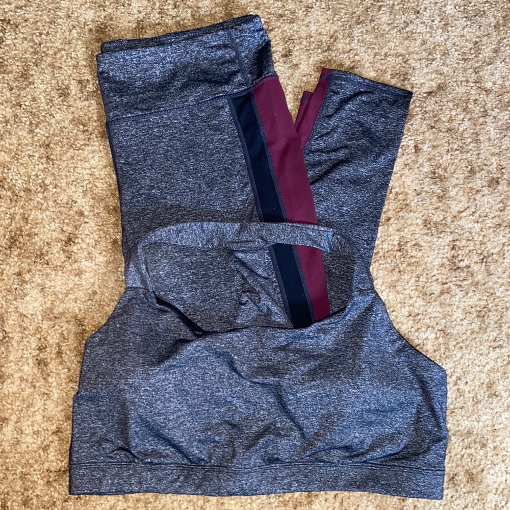 Gap Fit Leggings and Matching Sports Bra